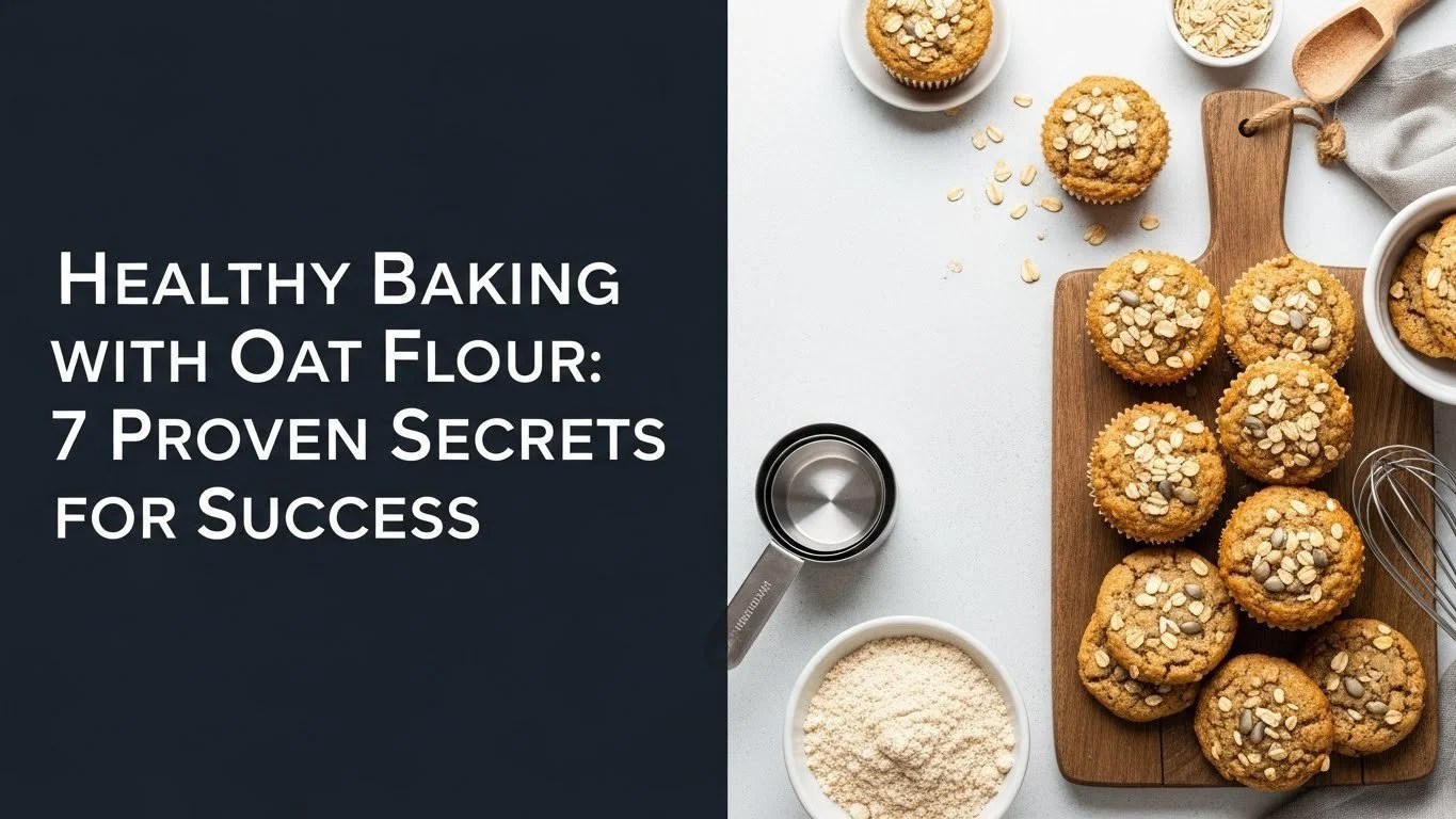 Unlock Healthier Baking: Simple Steps to Make & Store Oat Flour